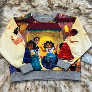 NWT Disney Parks kid’s Encanto Pullover sweater size 4